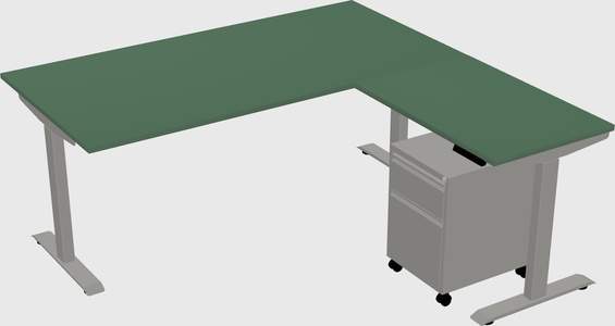 Height-adjustable desk - grade 3