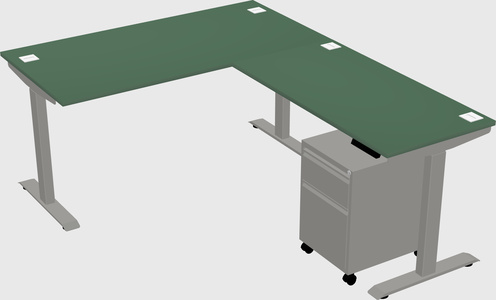 Height-adjustable desk - grade 3
