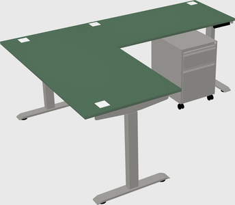 Height-adjustable desk - grade 3
