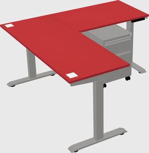 Height-adjustable desk - grade 3