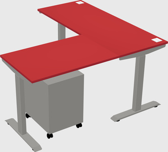 Height-adjustable desk - grade 3