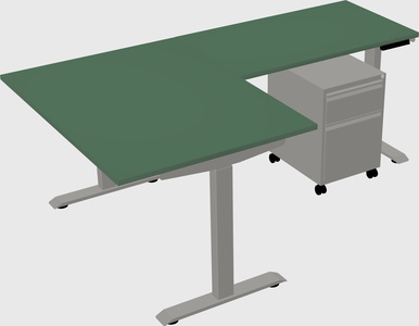 Height-adjustable desk - grade 3