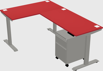 Height-adjustable desk - grade 3