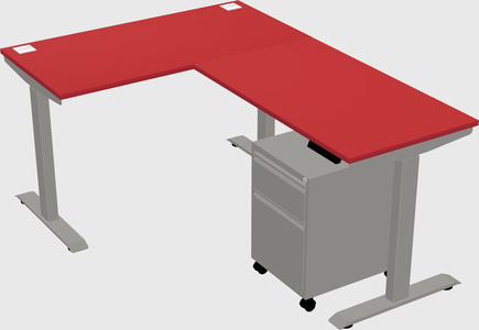 Height-adjustable desk - grade 3