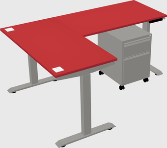 Height-adjustable desk - grade 3
