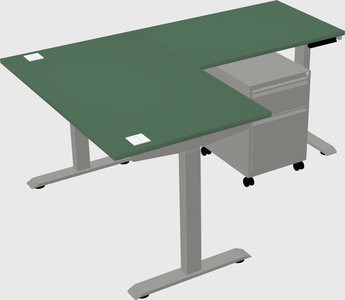 Height-adjustable desk - grade 3