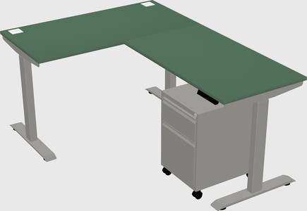 Height-adjustable desk - grade 3