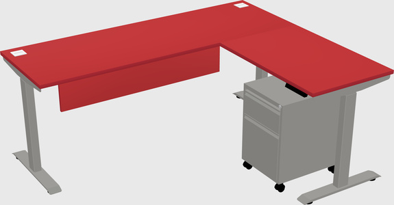 Height-adjustable desk - grade 3