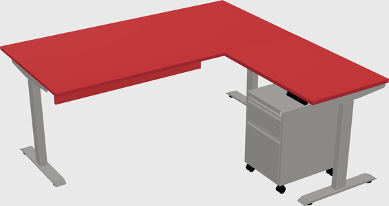 Height-adjustable desk - grade 3