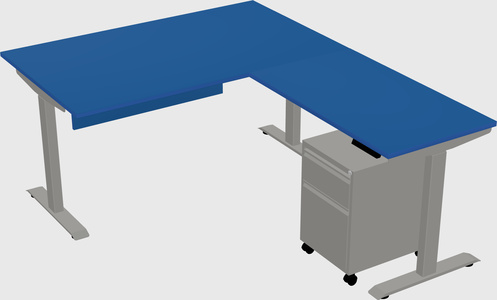 Height-adjustable desk - grade 3