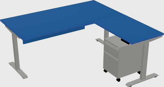 Height-adjustable desk - grade 3