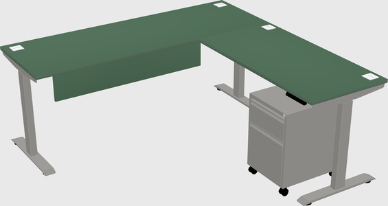 Height-adjustable desk - grade 3