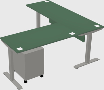 Height-adjustable desk - grade 3