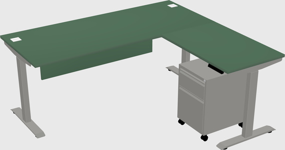 Height-adjustable desk - grade 3
