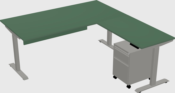 Height-adjustable desk - grade 3