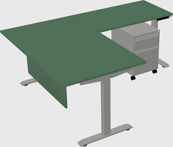 Height-adjustable desk - grade 3