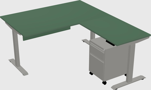 Height-adjustable desk - grade 3