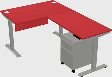 Height-adjustable desk - grade 3