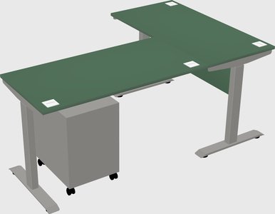 Height-adjustable desk - grade 3
