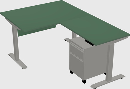 Height-adjustable desk - grade 3