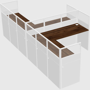 L-shaped panel system