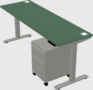 Height-adjustable desk - grade 3