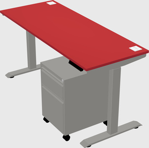 Height-adjustable desk - grade 3