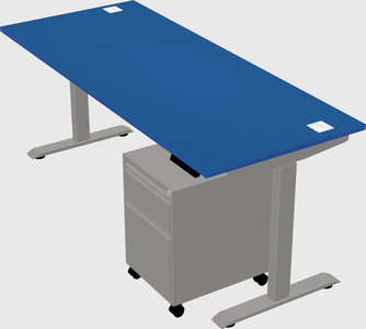 Height-adjustable desk - grade 3
