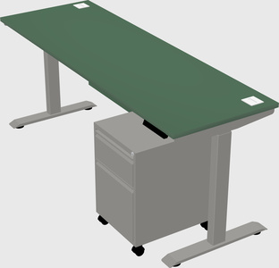 Height-adjustable desk - grade 3