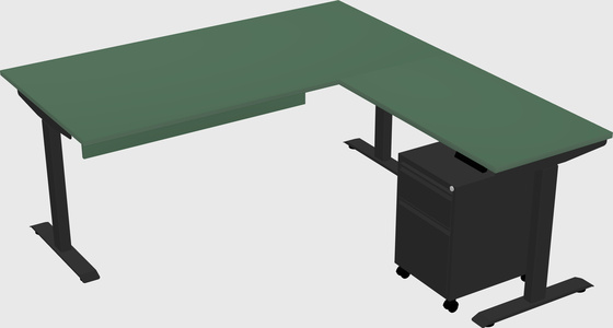 Height-adjustable desk - grade 3