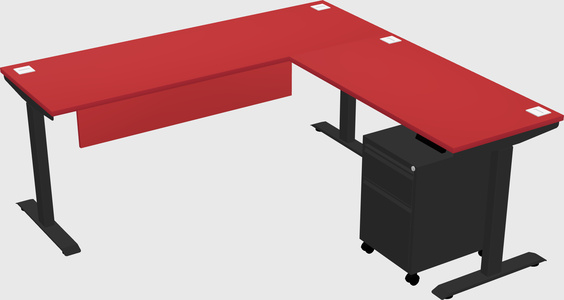 Height-adjustable desk - grade 3