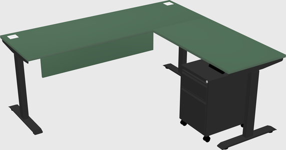 Height-adjustable desk - grade 3