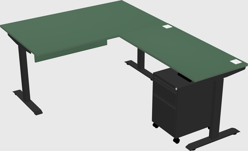 Height-adjustable desk - grade 3