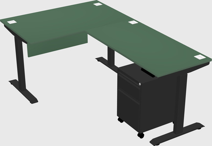 Height-adjustable desk - grade 3