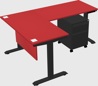 Height-adjustable desk - grade 3