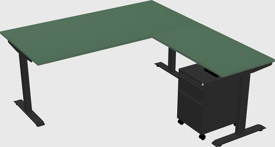 Height-adjustable desk - grade 3