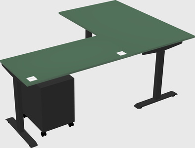 Height-adjustable desk - grade 3