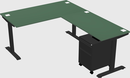 Height-adjustable desk - grade 3