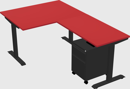 Height-adjustable desk - grade 3
