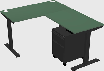 Height-adjustable desk - grade 3
