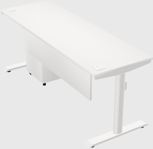 Dual motor electric desk