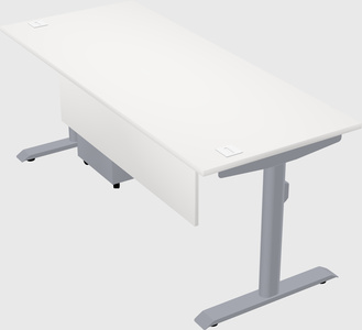 Dual motor electric desk