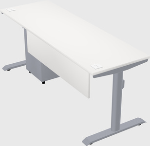 Dual motor electric desk
