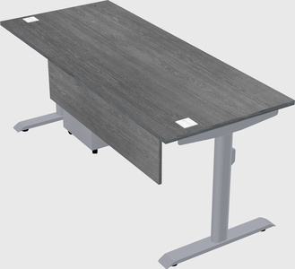 Dual motor electric desk