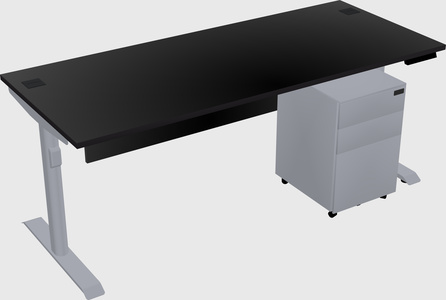 Dual motor electric desk
