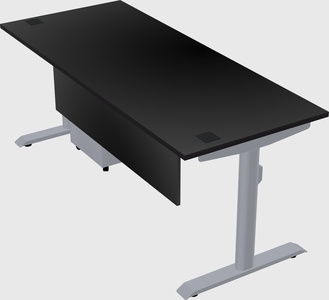 Dual motor electric desk