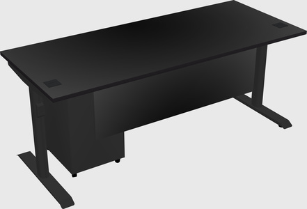 Dual motor electric desk