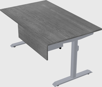Dual motor electric desk
