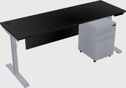 Dual motor electric desk
