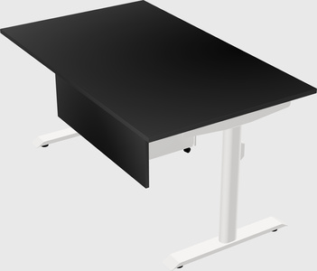 Dual motor electric desk